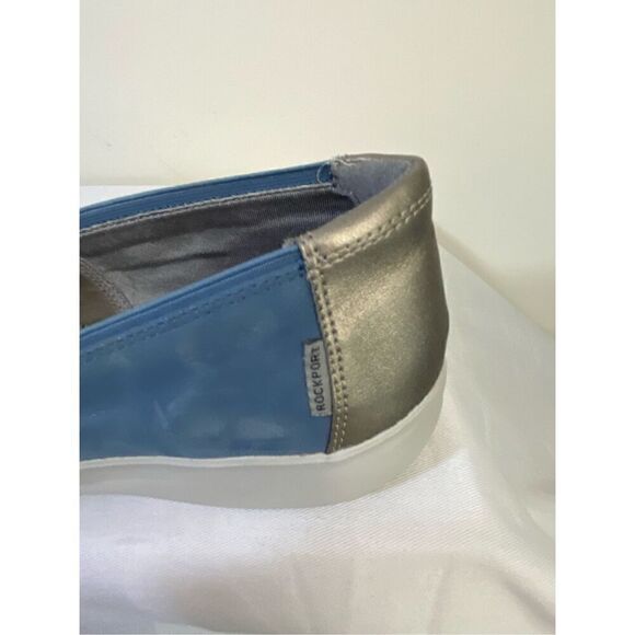 Rockport Emalyn Slip-on Faded Denim Size 7.5 M - Picture 3 of 6